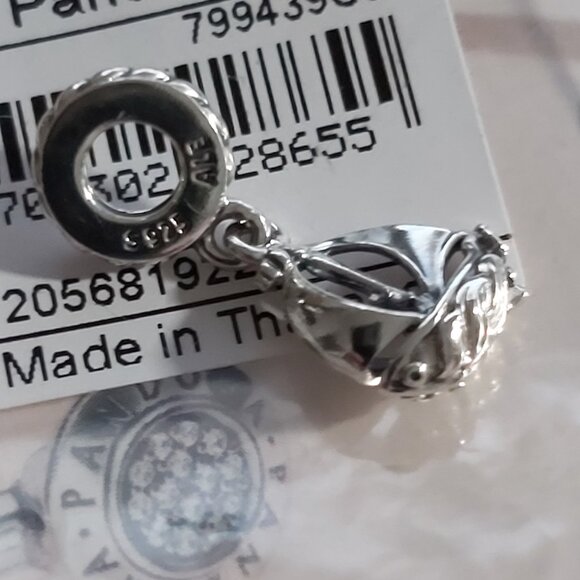 Authentic *Retired* Sterling Silver Sail Boat Dangle799439C00 - Picture 7 of 11